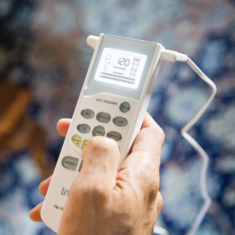TM-1000PRO Deluxe TENS Unit Electronic Pulse Massager - truMedic TM-1000PRO Deluxe TENS Unit Electronic Pulse Massager - truMedic